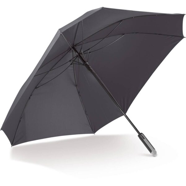 Deluxe 27â€ vierkante paraplu auto open
